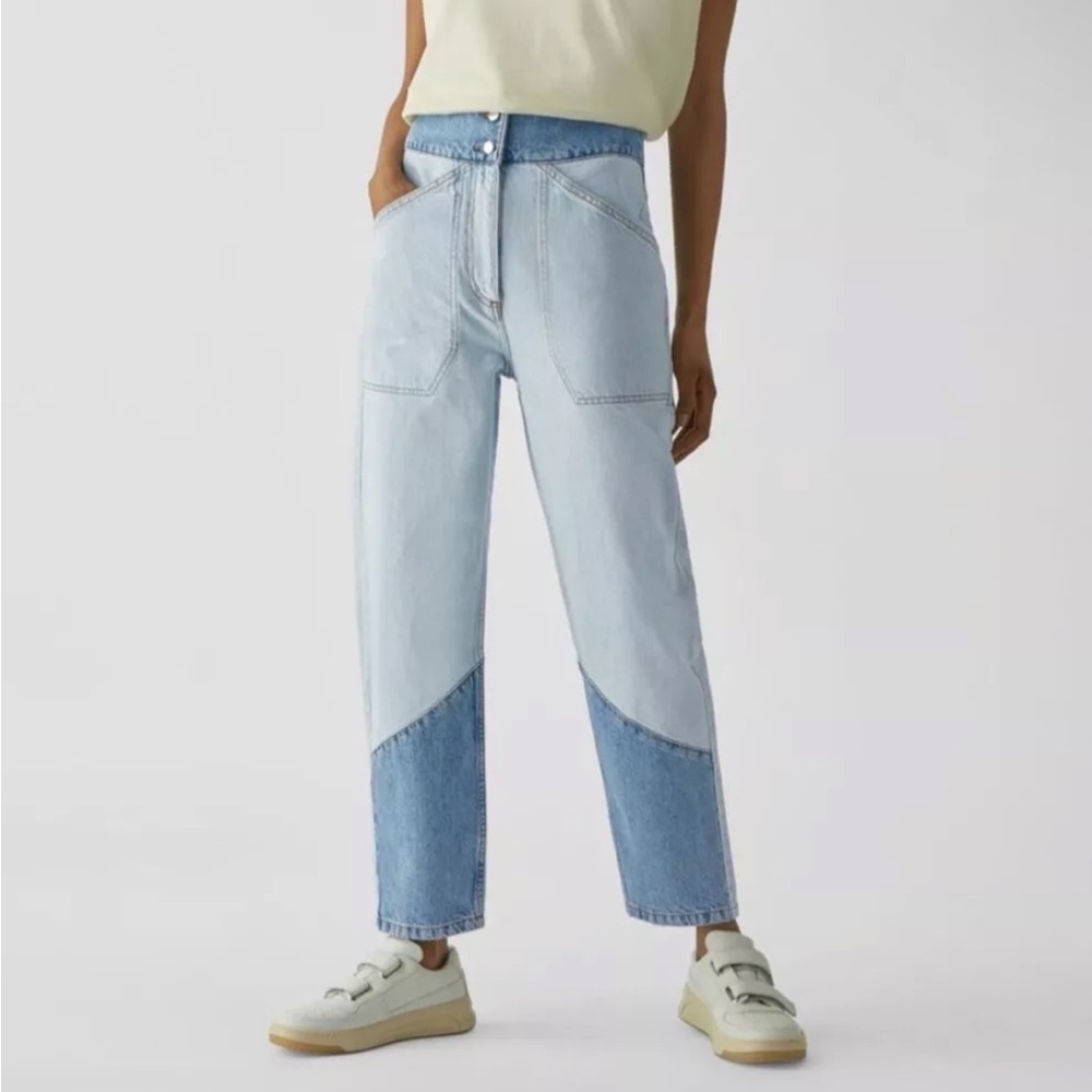 Ba&sh patchwork jeans